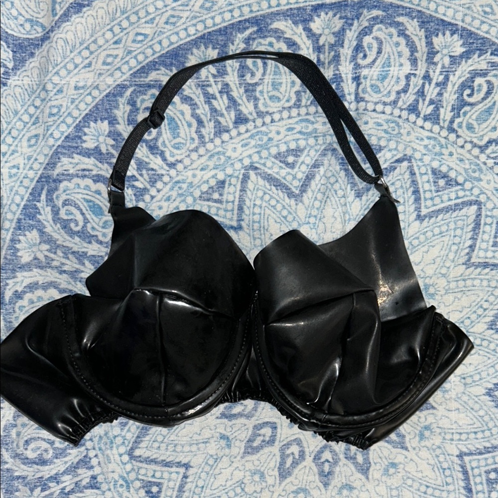 Anita Berg latex halter bra